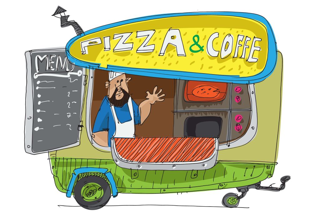 Hur bygger man en mobil pizzaugn?