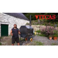 Vitcas i bygget av en vedgasgenerator för energiförsörjning utanför elnätet på YouTube