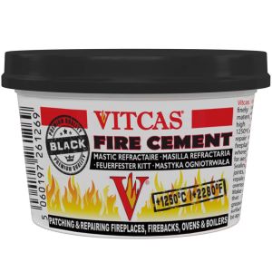 SVART eldfast cement - VITCAS