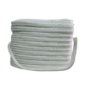 Fyrkantigt packningsrep av glasfiber