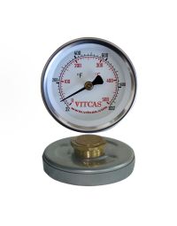 Ugnsluckstermometer 0 °C–500 °C