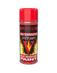 Värmebeständig sprayfärg – röd 300 °C