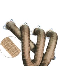 Värmebehandlat avgasbandage 50 mm x 2 mm